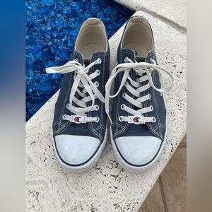 Champion Blue and White Sneakers